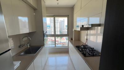 Kitchen Image of 950 Sq.ft 2 BHK Apartment / Flat for rent in Hiranandani Zen Atlantis, Powai Mumbai for Rs. 135000