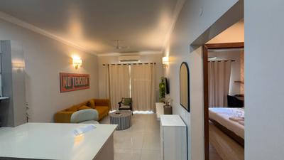 Living Room Image of 913 Sq.ft 1 BHK Builder Floor for rent in Central The Room II, Sector 33 Sohna for Rs. 40000