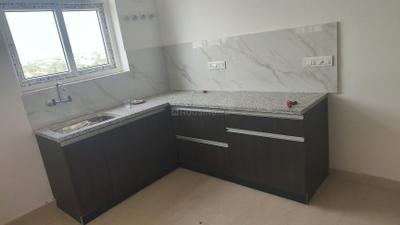 Kitchen Image of 550 Sq.ft 1 BHK Apartment / Flat for rent in Sri Ganraj Grand Golden Bells, Jagatpura Jaipur for Rs. 17000