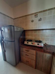 Kitchen Image of 500 Sq.ft 1 BHK Apartment / Flat for rent in CGEWHO Kendriya Vihar, Kharghar Navi Mumbai for Rs. 35000