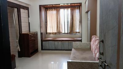 Living Room Image of 680 Sq.ft 1 BHK Apartment / Flat for rent in Devesh Osho Purshottam, Kamothe Navi Mumbai for Rs. 25000