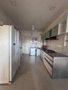 Kitchen Image of 2000 Sq.ft 3 BHK Apartment / Flat for rent in Nilamber Bellissimo, Bhayli Vadodara for Rs. 55000