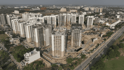Image of 1848 Sq.ft 3 BHK Apartment / Flat for sale in Sushant Golf City, Lucknow for Rs. 24800000