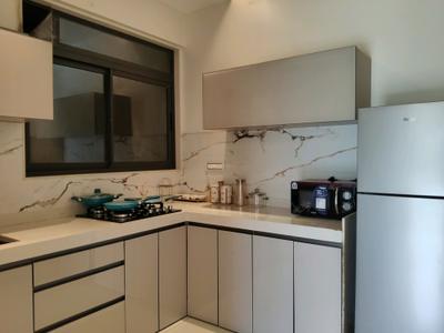 Kitchen Image of 950 Sq.ft 2 BHK Apartment / Flat for sale in DSS Mahavir Spring, Pokhran- 2 Thane for Rs. 17500000