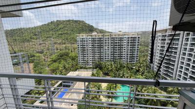 Balcony Image of 1715 Sq.ft 3 BHK Apartment / Flat for sale in Kesar Harmony, Kharghar Navi Mumbai for Rs. 34500000