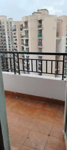 Balcony Image of 1500 Sq.ft 3 BHK Apartment / Flat for sale in JKG Palm Court, Noida Extension Greater Noida for Rs. 11445000