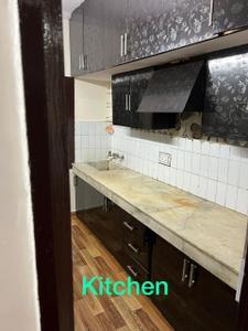 Kitchen Image of 880 Sq.ft 3 BHK Independent House for rent in Paschim Vihar New Delhi for Rs. 28000