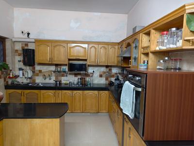 Kitchen Image of 1850 Sq.ft 3 BHK Independent House for rent in Sector 4 Gurgaon for Rs. 70000