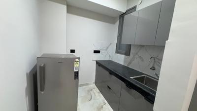 Kitchen Image of 620 Sq.ft 1 RK Builder Floor for rent in DLF Phase 3 Gurgaon for Rs. 19000