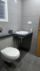 Bathroom Image of 1000 Sq.ft 2 BHK Apartment / Flat for rent in Sobha Dream Heights, Gujarat International Finance Tec City Gandhinagar for Rs. 35000