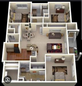 Image of 1000 Sq.ft 2 BHK Apartment / Flat for sale in Danapur, Patna for Rs. 5800000