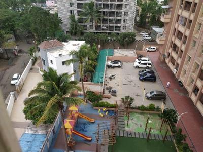 Balcony Image of 575 Sq.ft 1 BHK Apartment / Flat for rent in GK Dayal Heights, Rahatani Pune for Rs. 25000