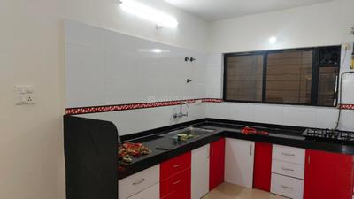 Kitchen Image of 1600 Sq.ft 3 BHK Apartment / Flat for rent in Kumar Kruti, Kalyani Nagar Pune for Rs. 60000