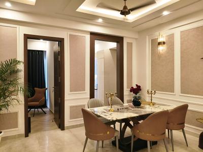 Dining Area Image of 1500 Sq.ft 3 BHK Builder Floor for sale in Trehan Luxury Floors 71, Sector 71 Gurgaon for Rs. 22500000
