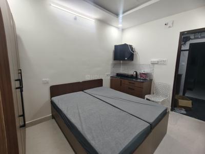 Bedroom Image of 791 Sq.ft 1 RK Apartment / Flat for rent in Kondapur Hyderabad for Rs. 19000
