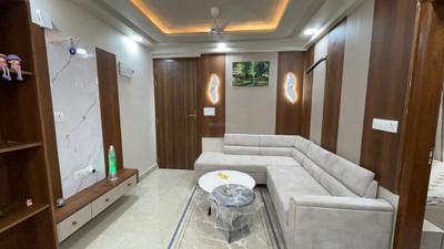 Living Room Image of 1120 Sq.ft 3 BHK Apartment / Flat for sale in Keshupura Jaipur for Rs. 6600000