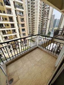 Balcony Image of 1115 Sq.ft 3 BHK Apartment / Flat for rent in NBCC Golf Homes, Noida Extension Greater Noida for Rs. 20000