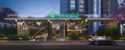Image of 1095 Sq.ft 2 BHK Apartment / Flat for sale in Logipark Pristine O2 World Part 3, Wagholi, Pune for Rs. 10700000