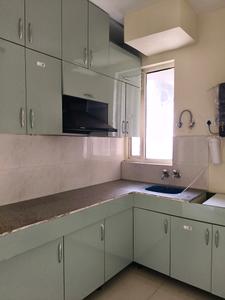 Kitchen Image of 743 Sq.ft 3 BHK Apartment / Flat for rent in Pyramid Infinity, Sector 70 Gurgaon for Rs. 19000