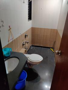Bathroom Image of 367 Sq.ft 1 BHK Apartment / Flat for rent in Sanaya Krish Royale, Parel Mumbai for Rs. 45000