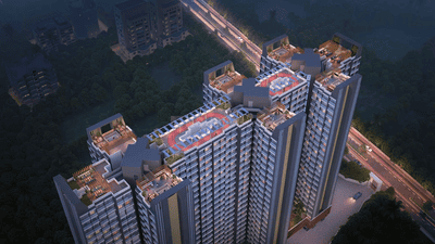 Image of 750 Sq.ft 2 BHK Apartment / Flat for sale in Alpinepeak Seasons, Naigaon East, Naigaon for Rs. 5500000