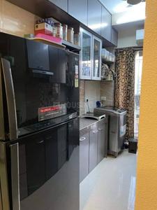 Kitchen Image of 1200 Sq.ft 2 BHK Apartment / Flat for rent in Rutu Riverview Classic, Kalyan West Kalyan for Rs. 24699