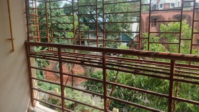 Balcony Image of 1302 Sq.ft 3 BHK Apartment / Flat for rent in Eden Tolly Lakeside, Kabardanga Kolkata for Rs. 18000