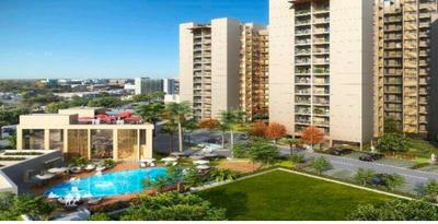 Image of 1550 Sq.ft 3 BHK Apartment / Flat for rent in Sushma Grande Next, Gazipur, Zirakpur for Rs. 25000