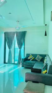 Hall Image of 1500 Sq.ft 3 BHK Apartment / Flat for rent in Shripad Residency, Gota Ahmedabad for Rs. 35000