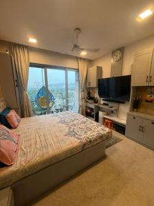 Bedroom Image of 742 Sq.ft 2 BHK Apartment / Flat for rent in Akshar Green World, Dighe Thane for Rs. 65034