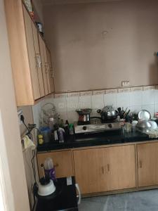 Kitchen Image of 700 Sq.ft 1 BHK Apartment / Flat for rent in Golf Green Kolkata for Rs. 23000