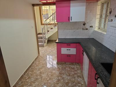 Kitchen Image of 1500 Sq.ft 3 BHK Builder Floor for rent in JP Nagar Bengaluru for Rs. 38000