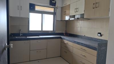 Kitchen Image of 1000 Sq.ft 3 BHK Apartment / Flat for rent in Lodha Splendora, Thane West Thane for Rs. 43000