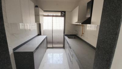 Kitchen Image of 700 Sq.ft 1 BHK Apartment / Flat for sale in Virar West Virar for Rs. 4300000