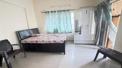 Bedroom Image of 465 Sq.ft 1 RK Apartment / Flat for rent in Amanora Park Town Pune for Rs. 23000