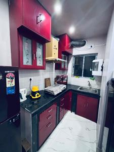 Kitchen Image of 963 Sq.ft 2 BHK Apartment / Flat for sale in Pelican Lake View, Nayabad Kolkata for Rs. 6000000