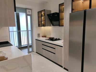 Kitchen Image of 1700 Sq.ft 3 BHK Apartment / Flat for sale in Godrej Eternal Palms, Sanpada Navi Mumbai for Rs. 47000000