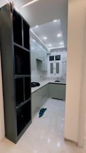 Kitchen Image of 620 Sq.ft 2 BHK Builder Floor for sale in Mahavir Enclave New Delhi for Rs. 5900000