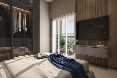 Bedroom Image of 2158 Sq.ft 3 BHK Apartment / Flat for sale in The Elements, Ghansoli Navi Mumbai for Rs. 33500000