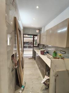 Kitchen Image of 500 Sq.ft 1 BHK Builder Floor for rent in Shalimar Bagh New Delhi for Rs. 23000