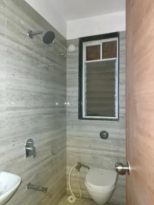Common Bathroom Image of 690 Sq.ft 1 BHK Apartment / Flat for rent in Parth Skyone, Dombivli East Thane for Rs. 16000