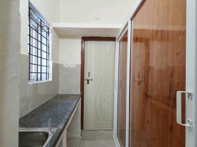 Kitchen Image of 600 Sq.ft 1 BHK Apartment / Flat for rent in Kondapur Hyderabad for Rs. 25000