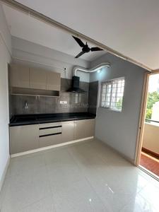 Kitchen Image of 584 Sq.ft 1 BHK Apartment / Flat for rent in Mahadevapura Bengaluru for Rs. 23500