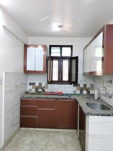 Kitchen Image of 650 Sq.ft 2 BHK Builder Floor for sale in Bharat Vihar New Delhi for Rs. 4600000
