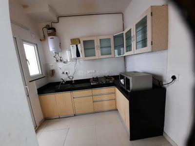 Kitchen Image of 650 Sq.ft 1 BHK Apartment / Flat for rent in Godrej Infinity, Mundhwa Pune for Rs. 30000