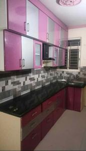 Kitchen Image of 1250 Sq.ft 3 BHK Apartment / Flat for rent in Agrawal Sagar Landmark, Ayodhya Bypass Bhopal for Rs. 18000