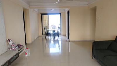 Living Room Image of 2650 Sq.ft 4 BHK Apartment / Flat for rent in Platinum The Springs, Kalamboli Navi Mumbai for Rs. 65000