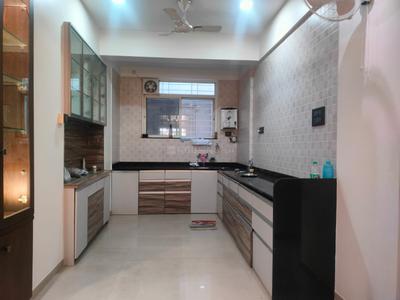 Kitchen Image of 1500 Sq.ft 3 BHK Apartment / Flat for rent in Kothrud Pune for Rs. 62000