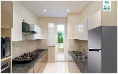Kitchen Image of 1721 Sq.ft 3 BHK Apartment / Flat for sale in Blue Ridge, Peer Muchalla Zirakpur for Rs. 11500000