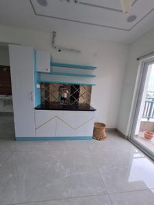 Hall Image of 1300 Sq.ft 3 BHK Apartment / Flat for rent in Hallmark Skyrena, Narsingi Hyderabad for Rs. 55000